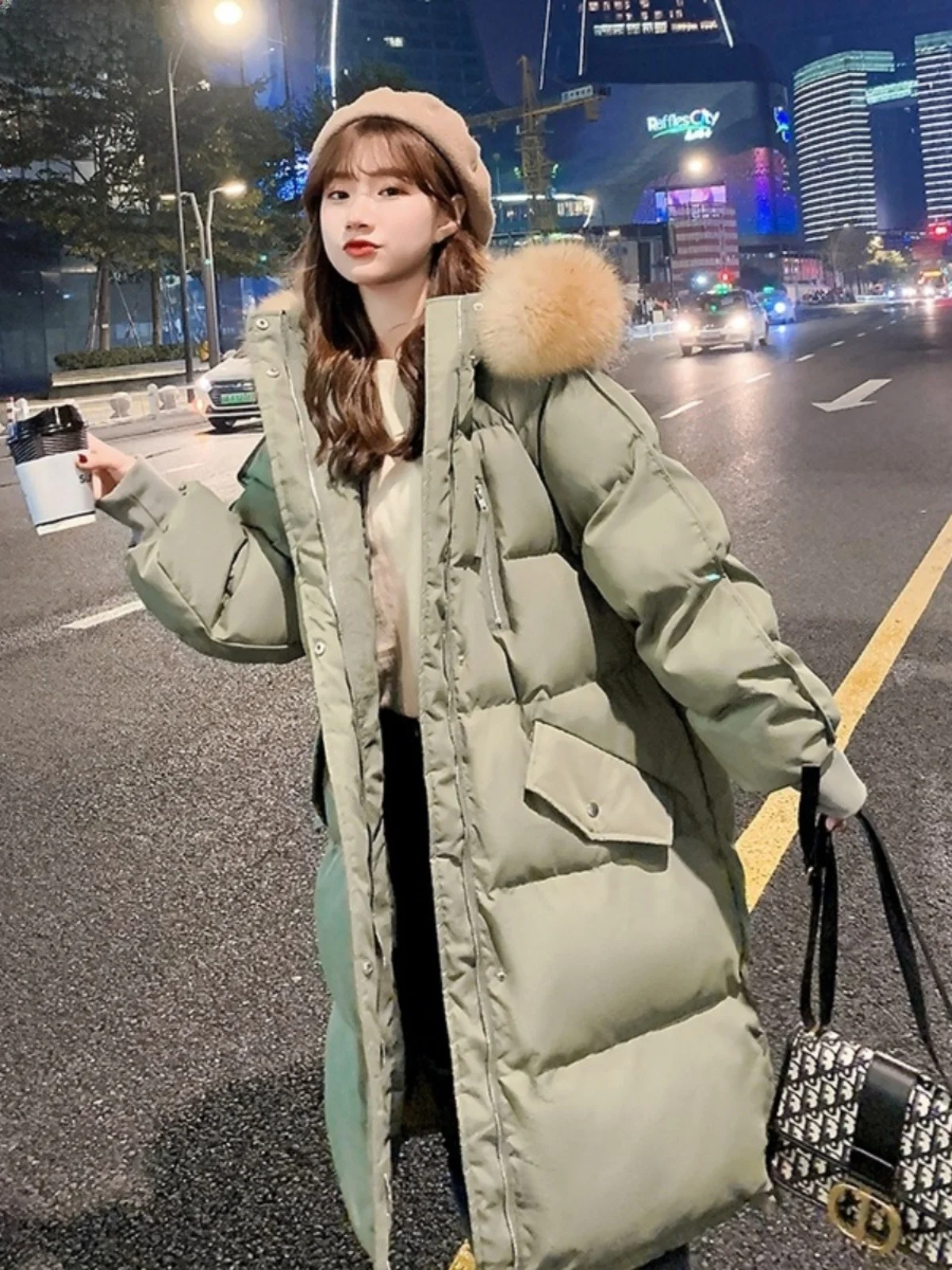 Официальный сайт Inman. Оригинальные товары в межсезонье. Длинный пуховик. Женская