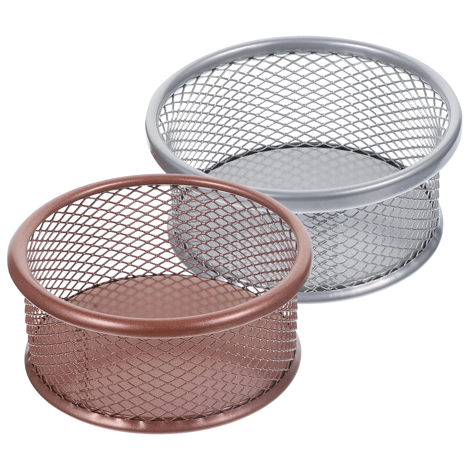 2 шт. настольные сетчатые держатели для школы мелких предметов скрепки мелочей