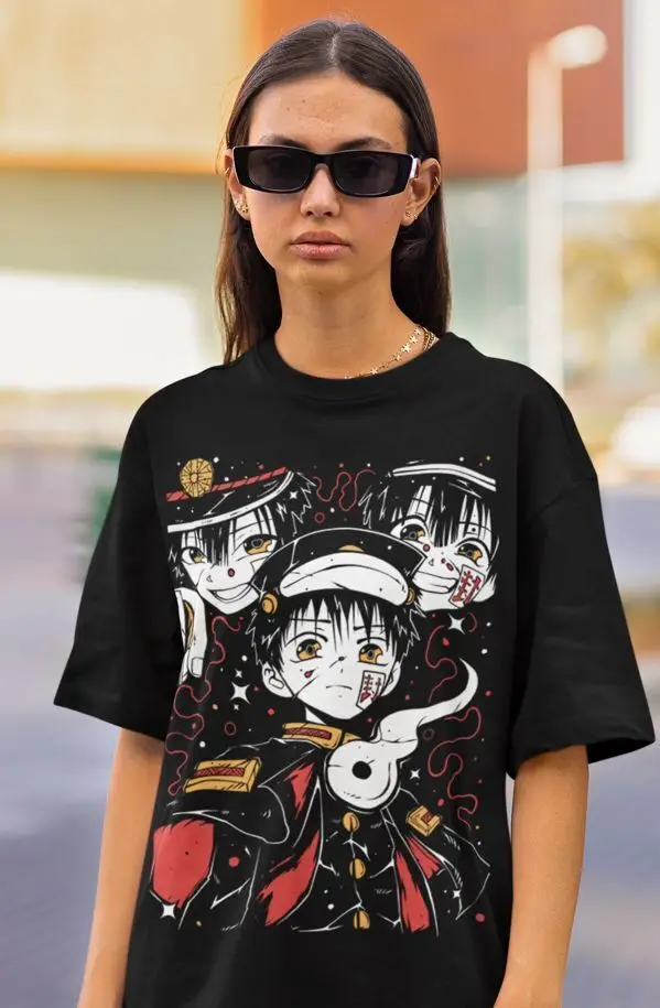 Унисекс Ханако Кун Юги Амане унитаз аниме ханко табк рубашка-джебаку-шоунен