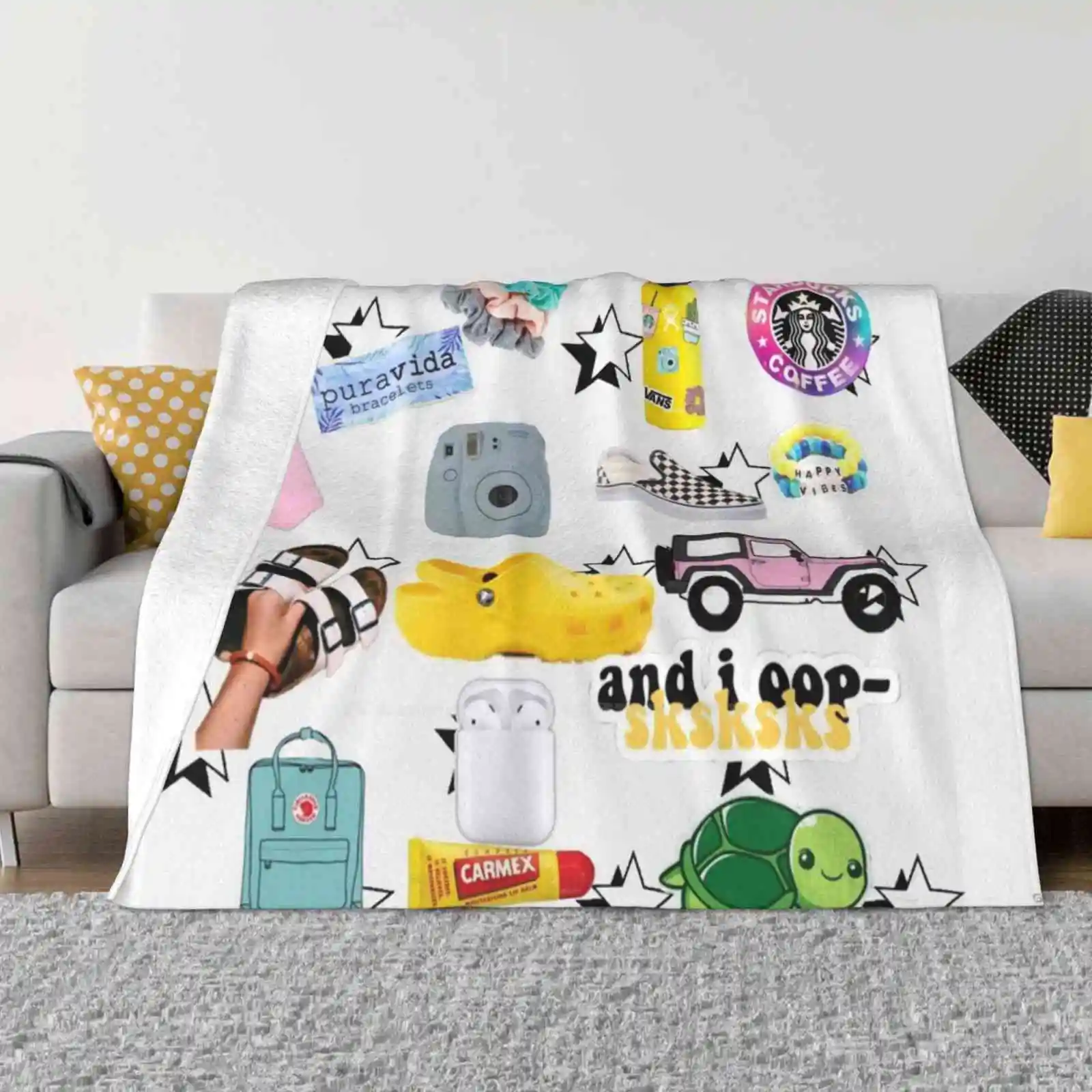 

Модное мягкое теплое одеяло Vsco Girl Pack