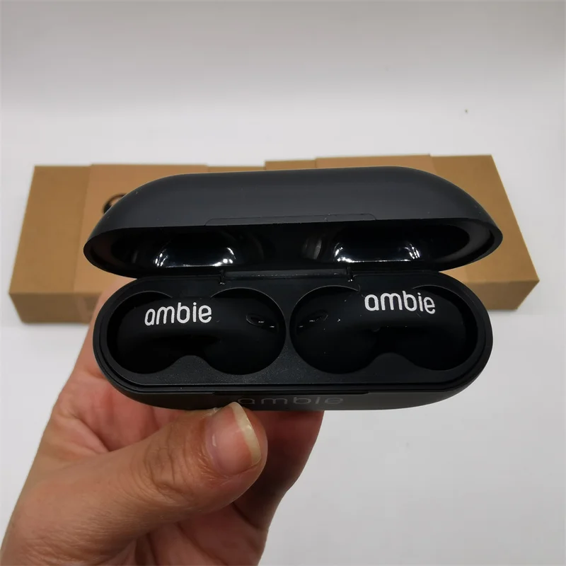 

For Ambie 1:1 Sound Earcuffs Not In-Ear Wireless Bluetooth Earphones Auriculares Headset TWS Sport Earbuds