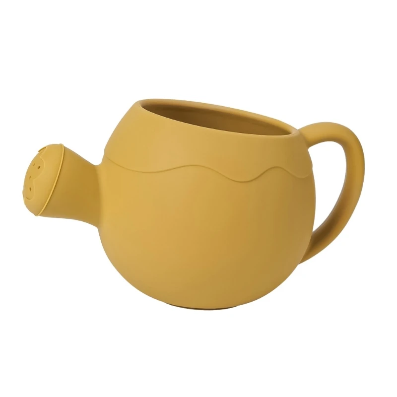 Силиконовая детская лейка пляжная игрушка для игры в песок конфетный цвет