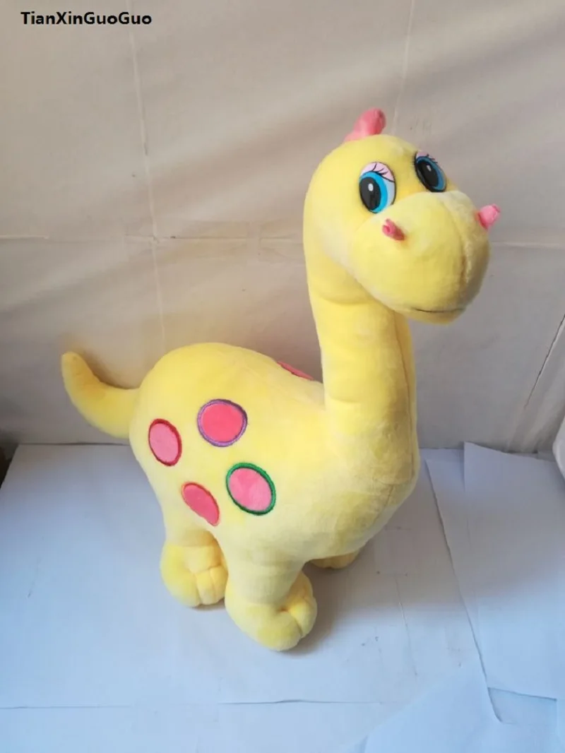 

About 45x40cm Lovely Dinosaur Plush Toy Cartoon Dinosaur Soft Doll Sofa Pillow Kids Toy Xmas Gift h2998