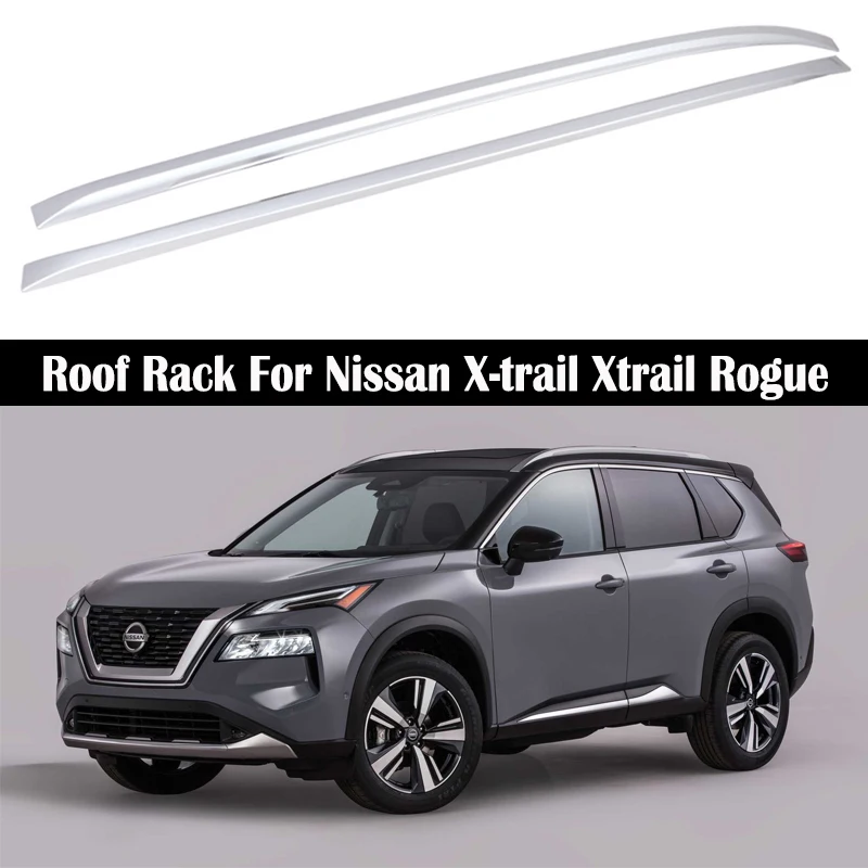 

OEM style Roof Rack For Nissan X-trail Xtrail Rogue 2021 2022 Rails Bar Luggage Carrier Bars top Cross bar Rack Rail Boxes