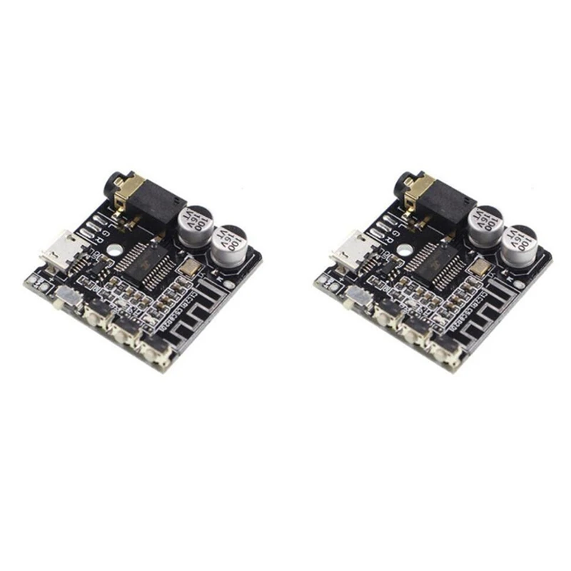 Плата аудиоприемника с Micro-USB Bluetooth 4 1 Mp3 стерео музыкальный модуль (2 шт. в упаковке)