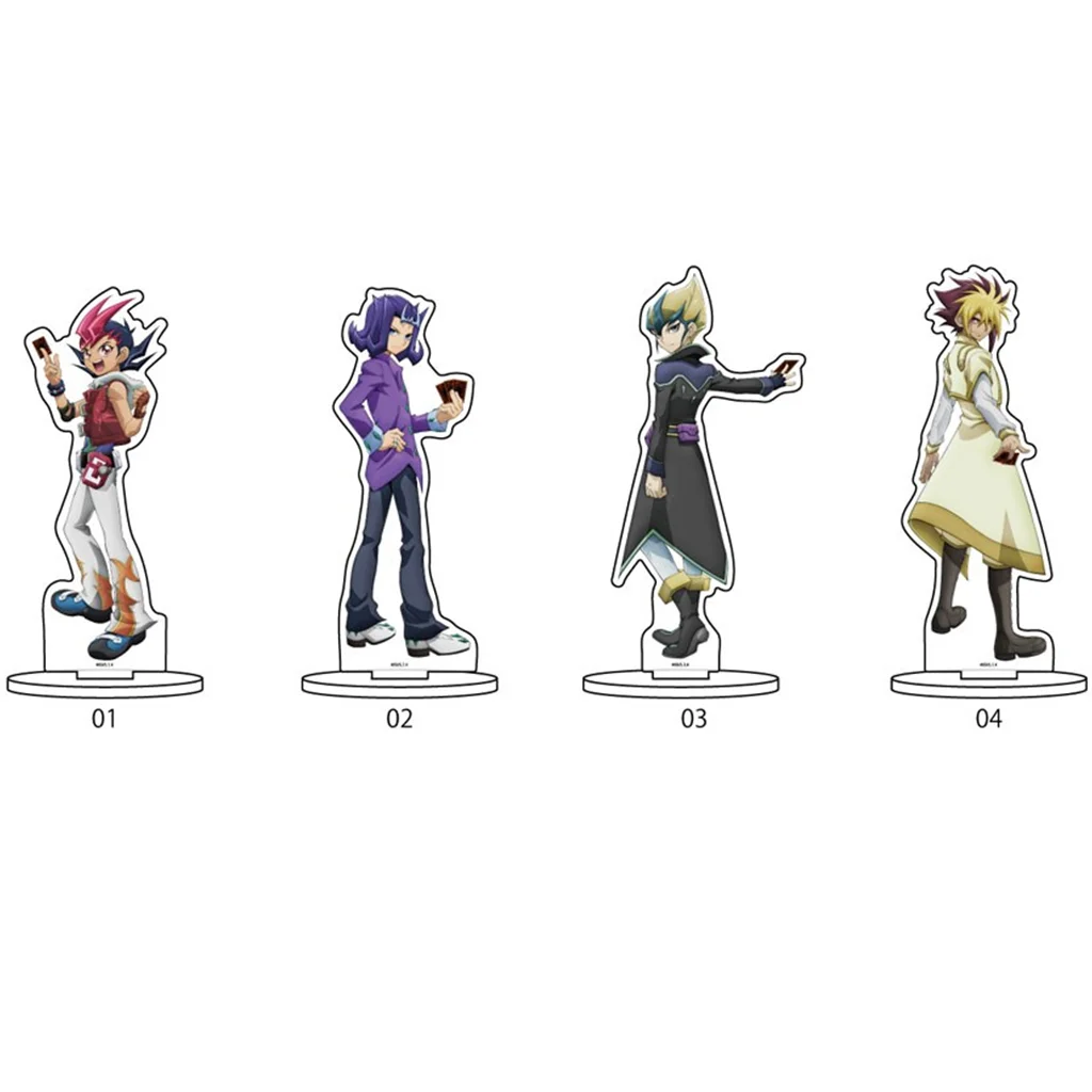 

Аниме YuGiOh Yu-Gi-Oh! Фигурка ZEXAL, кукла Tsukumo Yuma Kamishiro Ryoga, акриловая подставка, модель, косплей, игрушка для подарка
