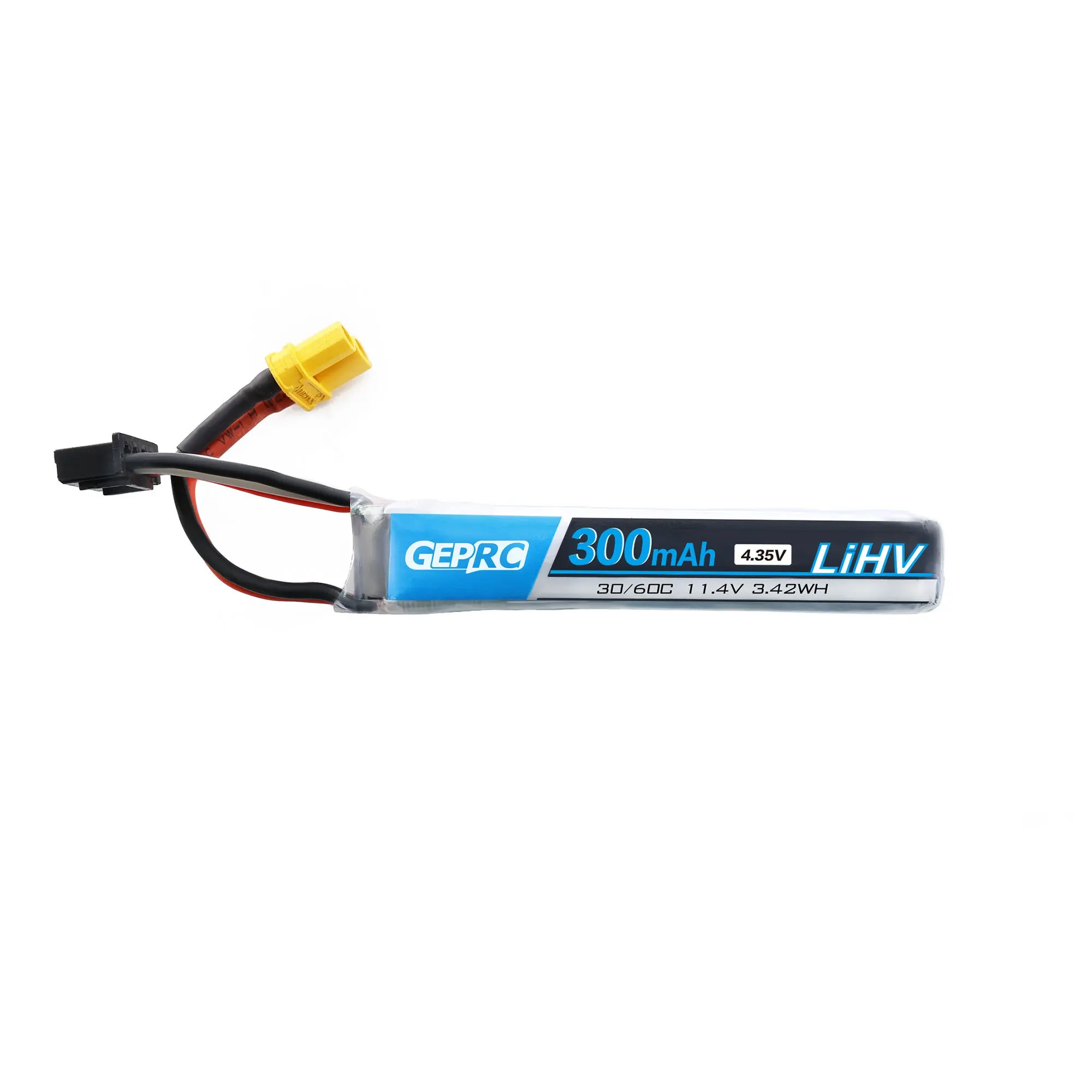 

GEPRC 3S 300mAh 11.4V 30C/60C Battery 11.4V 30C60C Whoop Battery For RC FPV Quadcopter Racing Freestyle Cinewhoop Drone