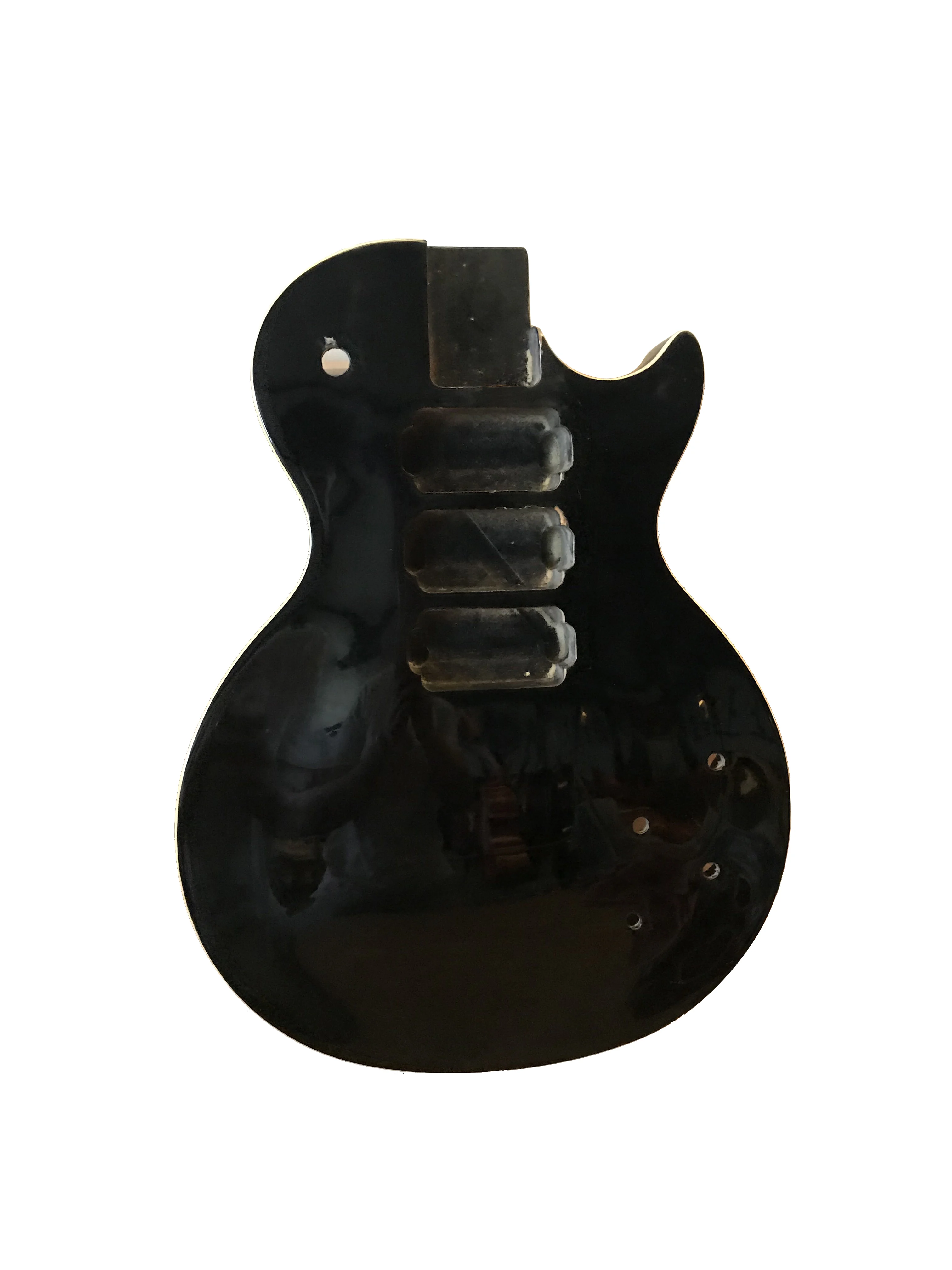 

Высококачественный черный корпус электрогитары LP 3 пикапа DIY Blank ST корпус гитары готовая HHH окрашенная Кленовая деревянная Тяжелая панель