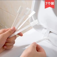 7pcspack small toilet brush toilet cleaning brush bathroom accessories wc accessories seat cover brush