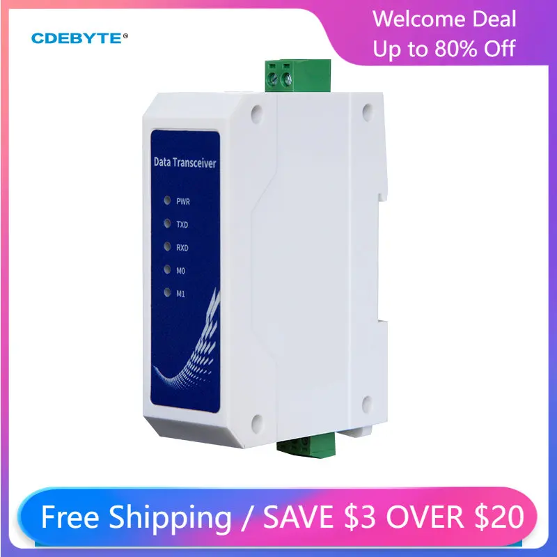 RS485 рельсовый последовательный порт к RJ45 Ethernet Серийный Sever NA111 промышленный стандарт DC8 ~ 28 в трансивер передачи данных