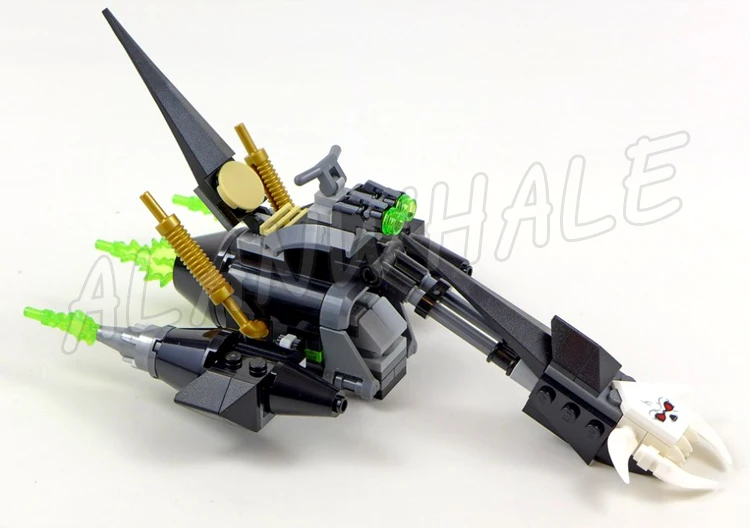 219 шт. Super Fighter Krypto Team-Up тюремный велосипед Space Hog Superdog 10842 строительные блоки