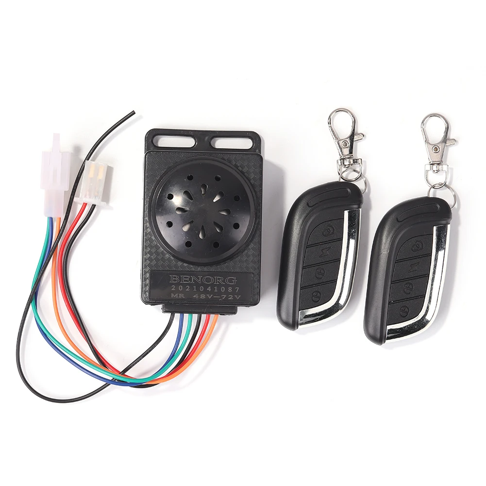

Electric Vehicle Alarm Security System Waterproof Moped Anti-theft Alarms E-bike Moped 110dB Smart Anti-theft Alert