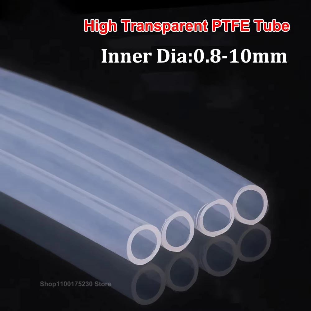 

Трубка из ПТФЭ высокой прозрачности Прозрачная изолированная трубка FEP Труба Высокая низкая термостойкость Коррозионная стойкость