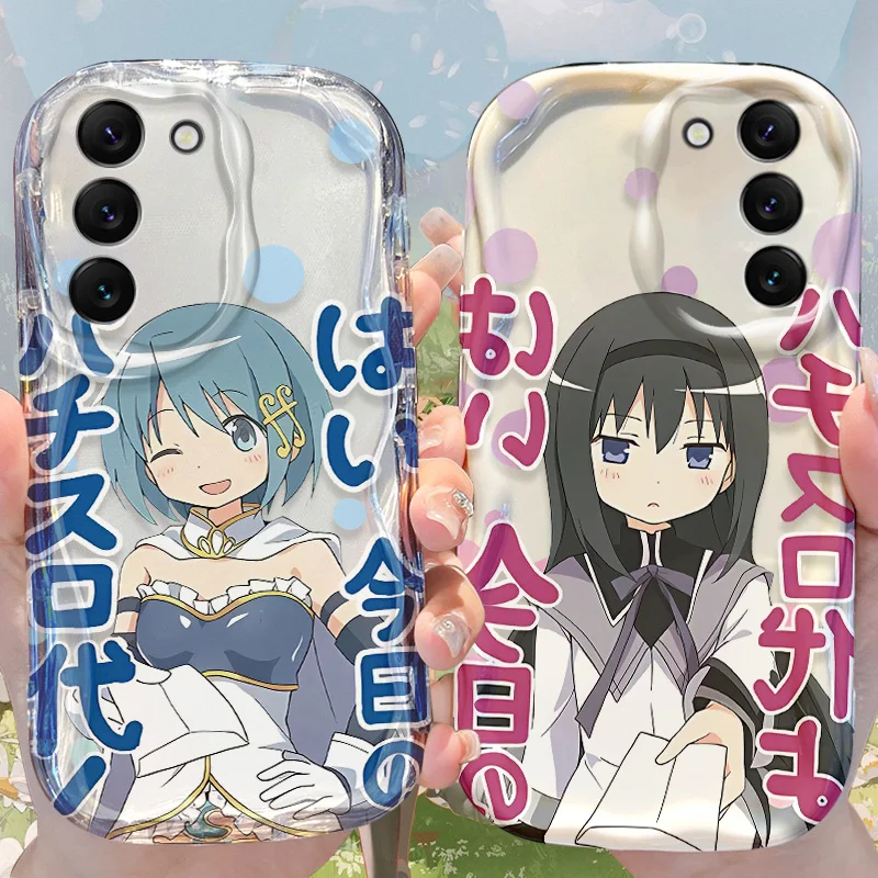Фото Чехол Magical Girl Kaname Madoka для Samsung Galaxy A50 A50S A37 A36 A35 A34 A32 A26 A25 A24 4G A23 A21S A20S A17 A16 5G №1