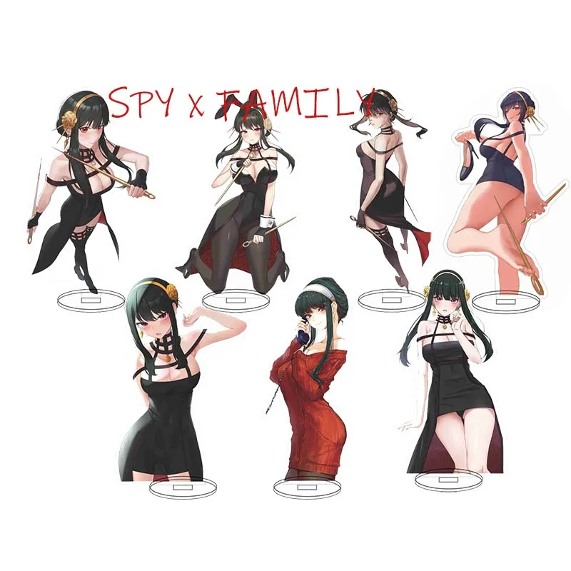 

Anime SPY x FAMILY Action Figure Yor Forger Daily Clothing Acrylic Stand Model Toy Plate Desk Decor Standing Sign Fans Gifts