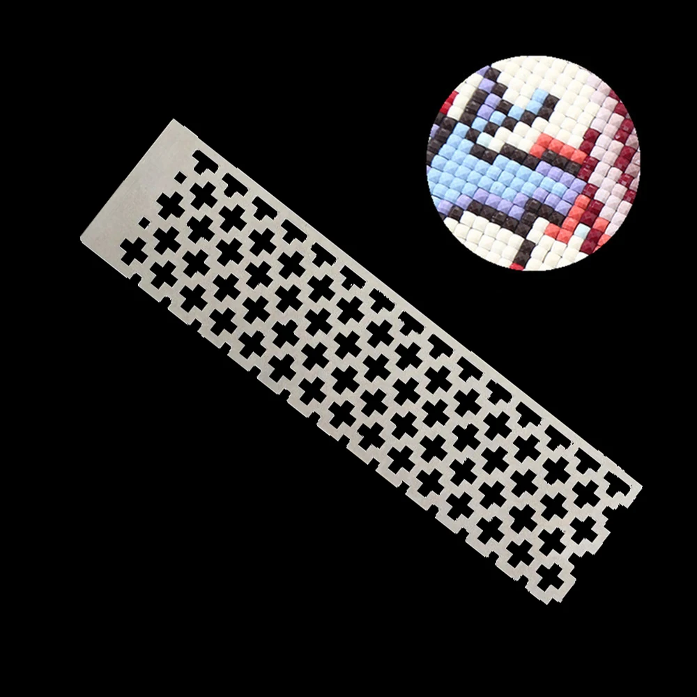 

DIY строительный рисунок Φ круглая квадратная дрель точка для вышивки крестиком линейка сетка для алмазной вышивки аксессуары