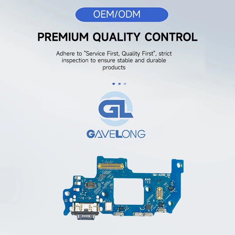 Фото Зарядный кабель-шлейф USB для Samsung A55 5G, разъем для быстрой зарядки, плата зарядки, напрямую от производителя №2