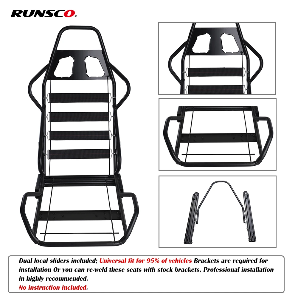 Автомобильные аксессуары регулируемые гоночные сиденья спортивные кожаные
