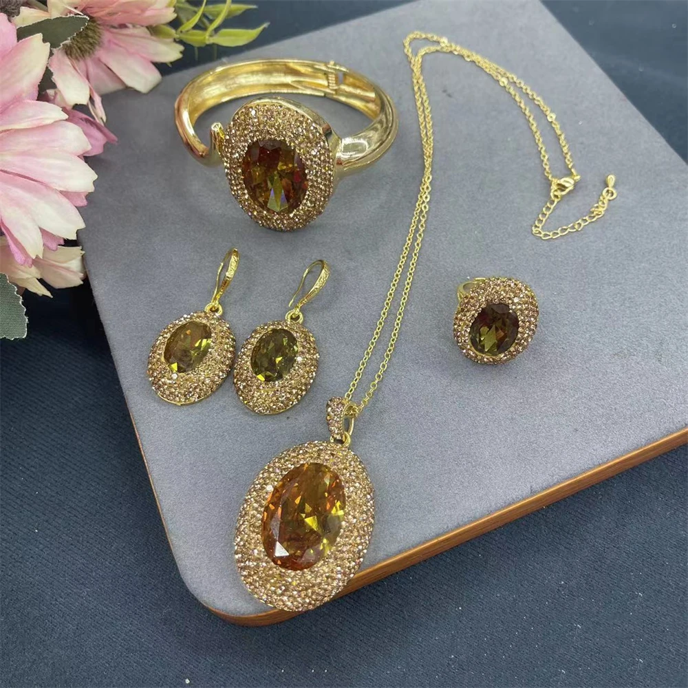 Лидер продаж ювелирные изделия 4 в 1 с зултанитом меняющие цвет кварцевый браслет