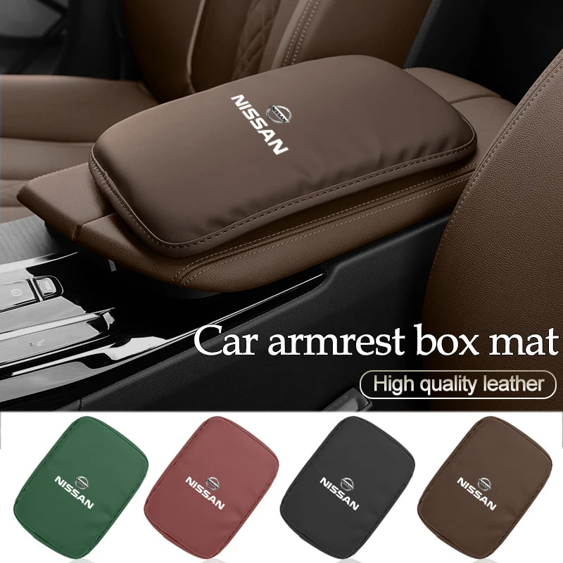 Подлокотник для автомобиля с логотипом для Nissan Frontier Sunny Patrol Y62 X-trail Juke Note Qashqai Navara Teana.