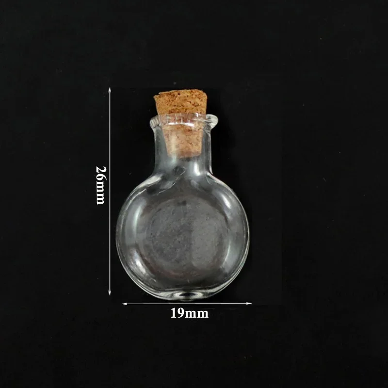 

Мини стеклянные бутылочки с пробками