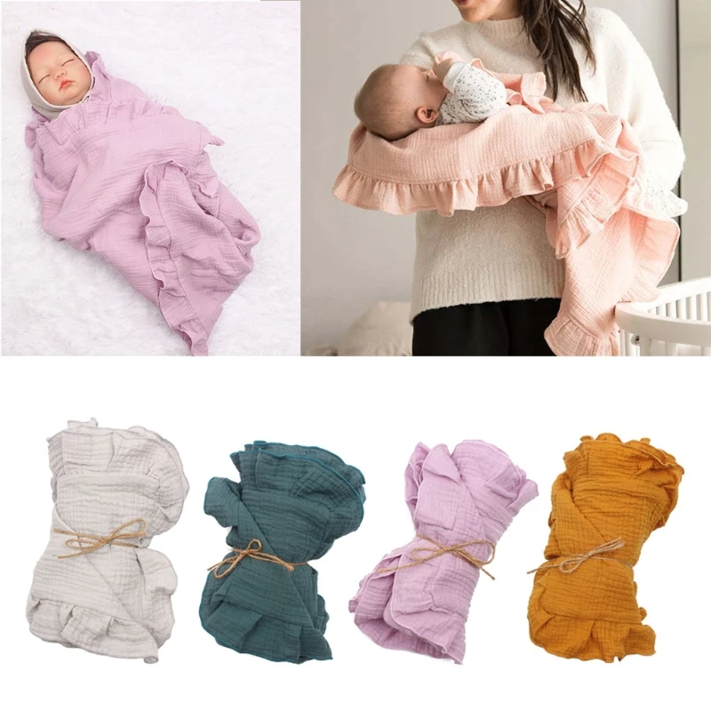 

Baby Receiving Blanket Newborn Soft Cotton Swaddle Wrap Bath Towel Infant Stroller Cover Bedding 85x65cm Pudcoco 신생아 Toalhas