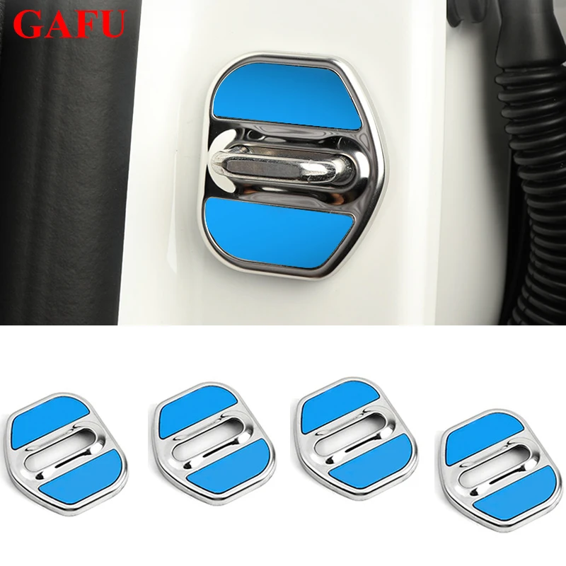 

Car Door Lock Cover For Lincoln Aviator 2020 2021 2022 Stainless Steel Lock Sticker Protective Interior Decoration Accessories