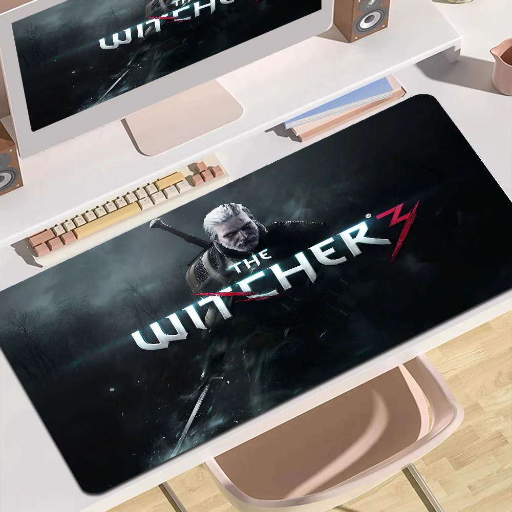 Популярный игровой коврик для мыши W-Witcher 3 высококачественный резиновый ковер