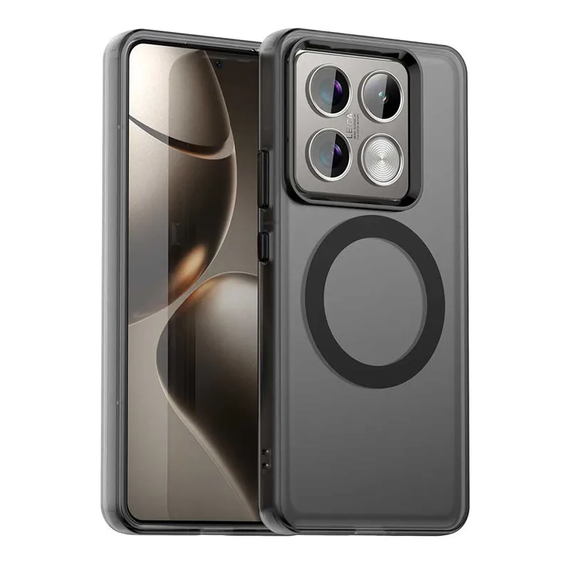 Роскошный чехол Magsafe ярких цветов для Xiaomi 14 T Pro 5G Mi Mi14T Xiaomi14T магнитные