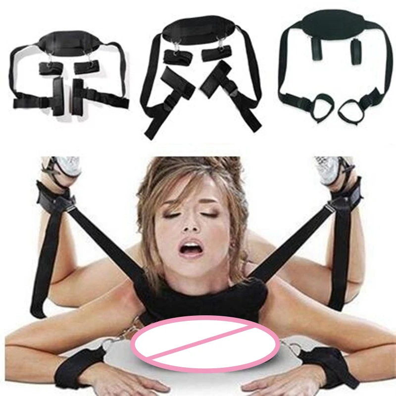 

Restraint Strap Erotic Sex Toys For Woman Couples Bondage Set Mouth Gag Handcuffs Fetish Slave Adult Game Sex Products for Men