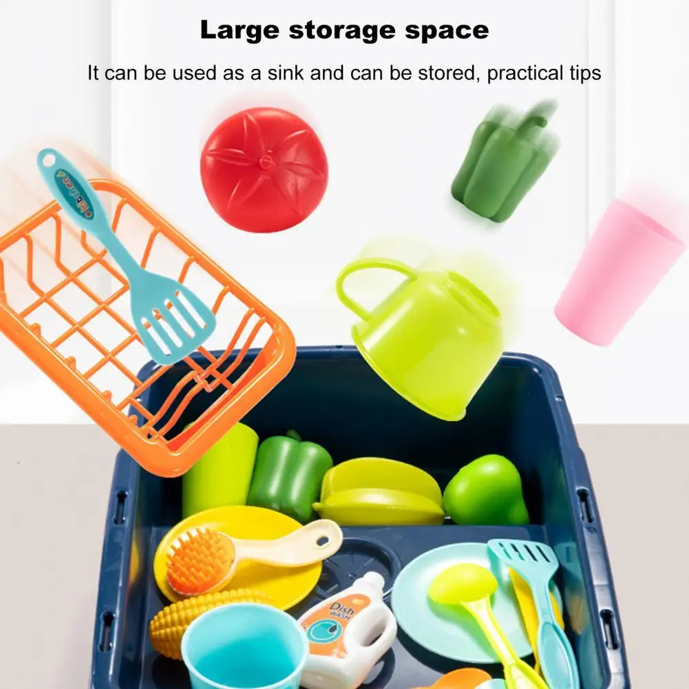 

Wide Application Plastic Children Kitchen Mini Dishwasher Toy for Home