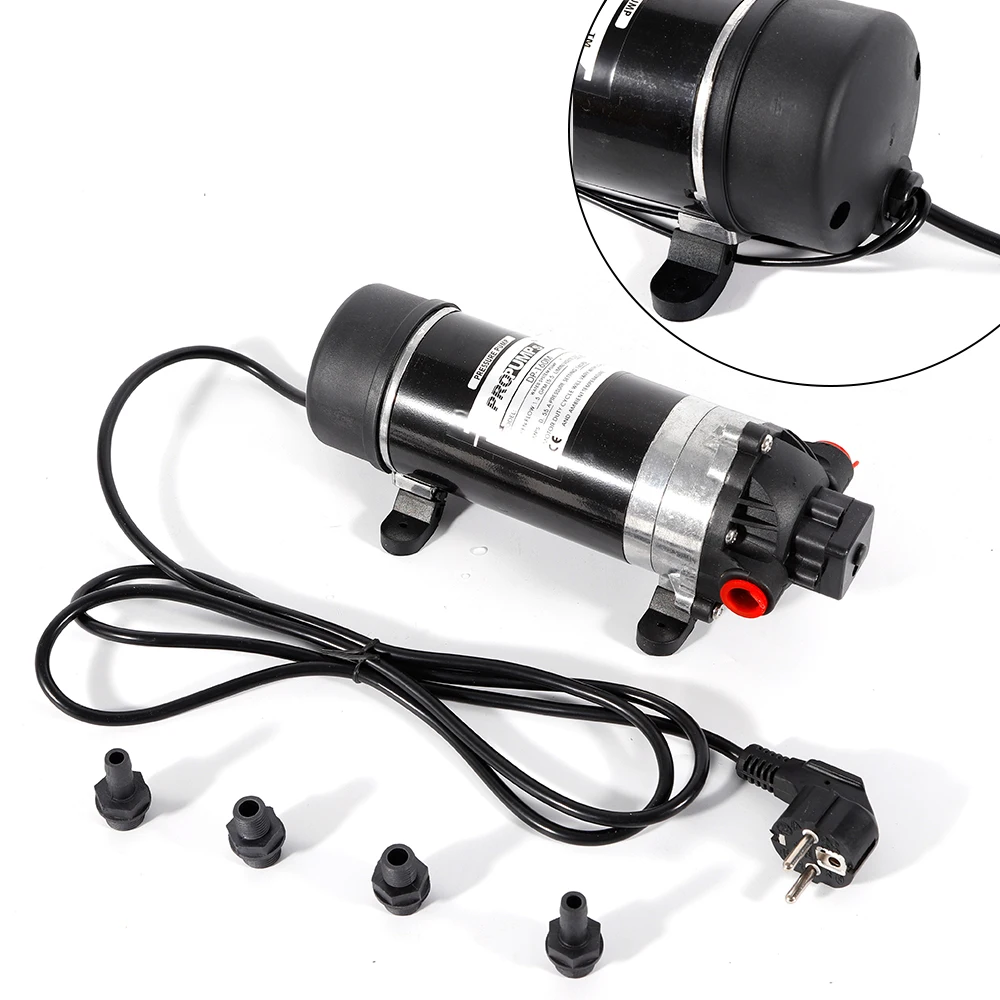 

Self-priming Booster Pump, 220V Water Pump Self-priming Diaphragm Pump With Pressure Switch, Maximum Pressure 160 PSI