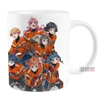 pride of orange cup mug cosplay prop high temperature color changing mug cups