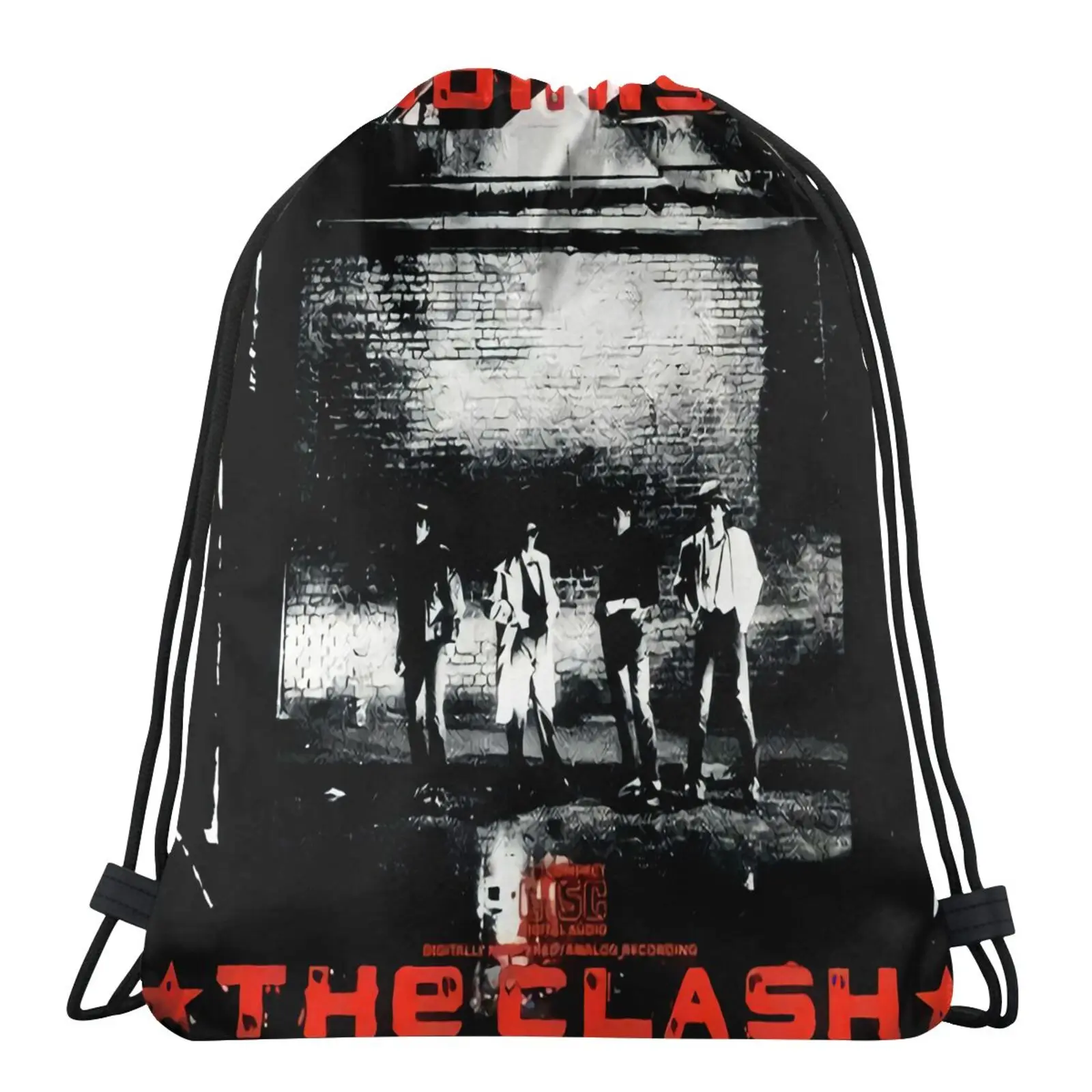 

Clash Sandinista Vinyl Cd Large Or Bag Suitcases Canvas Bag Bag Ropes Children's Sport Bag Gothic Shoes Bag For Shoes Tote Bag