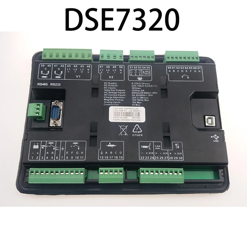 DSE7310 MKII DSE7320 Оригинальный электронный контроллер глубоководного генератора AMF