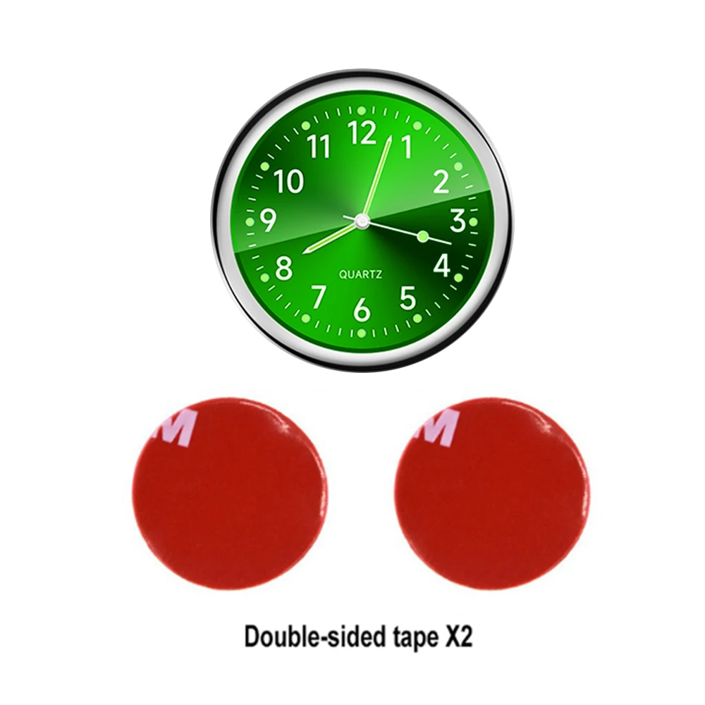 

Автомобильные часы, светящиеся автомобильные внутренние наклейки, мини-цифровые часы, механические кварцевые часы, авто орнамент, автомобильные аксессуары