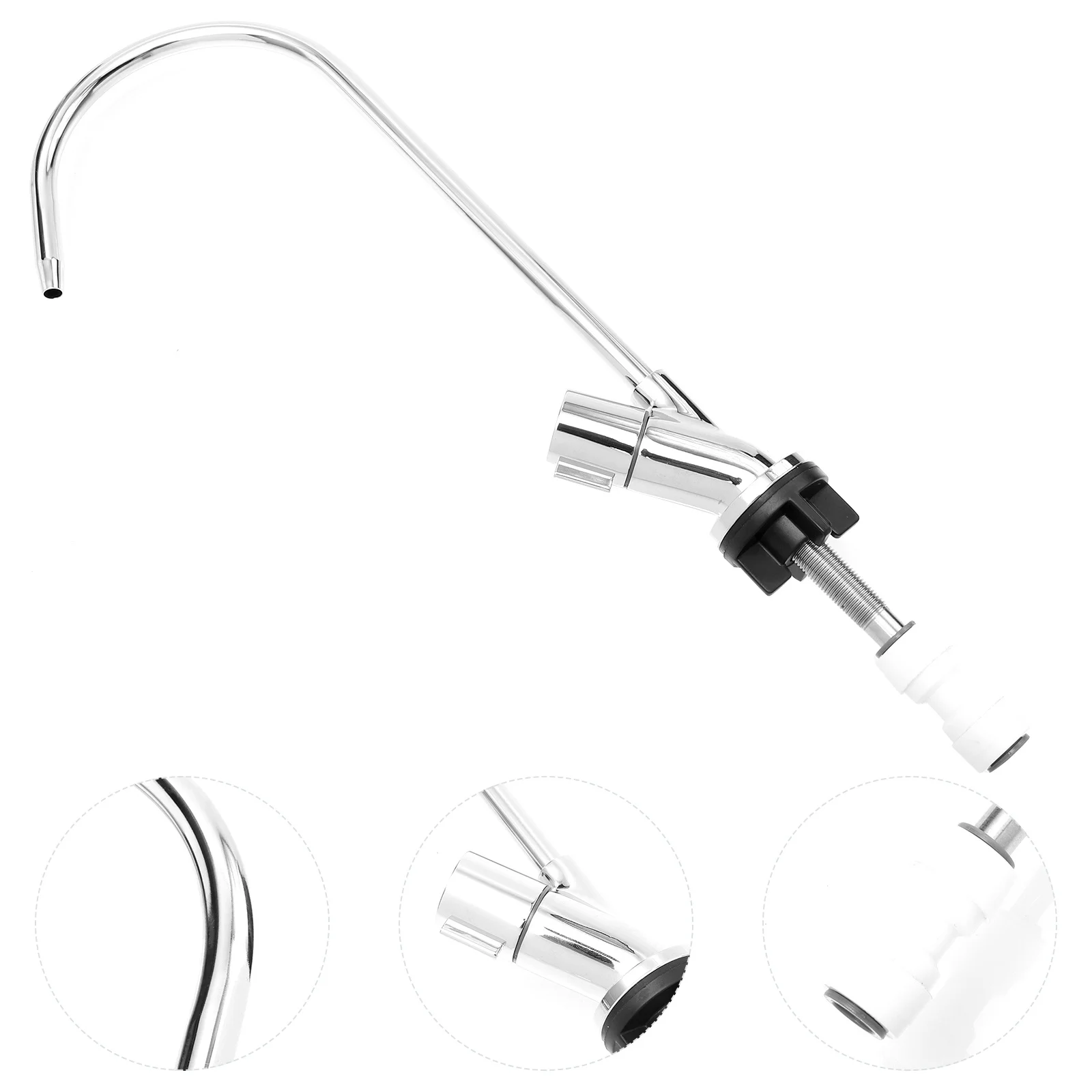 

1pc Practical Gooseneck Metal Creative Durable Faucets