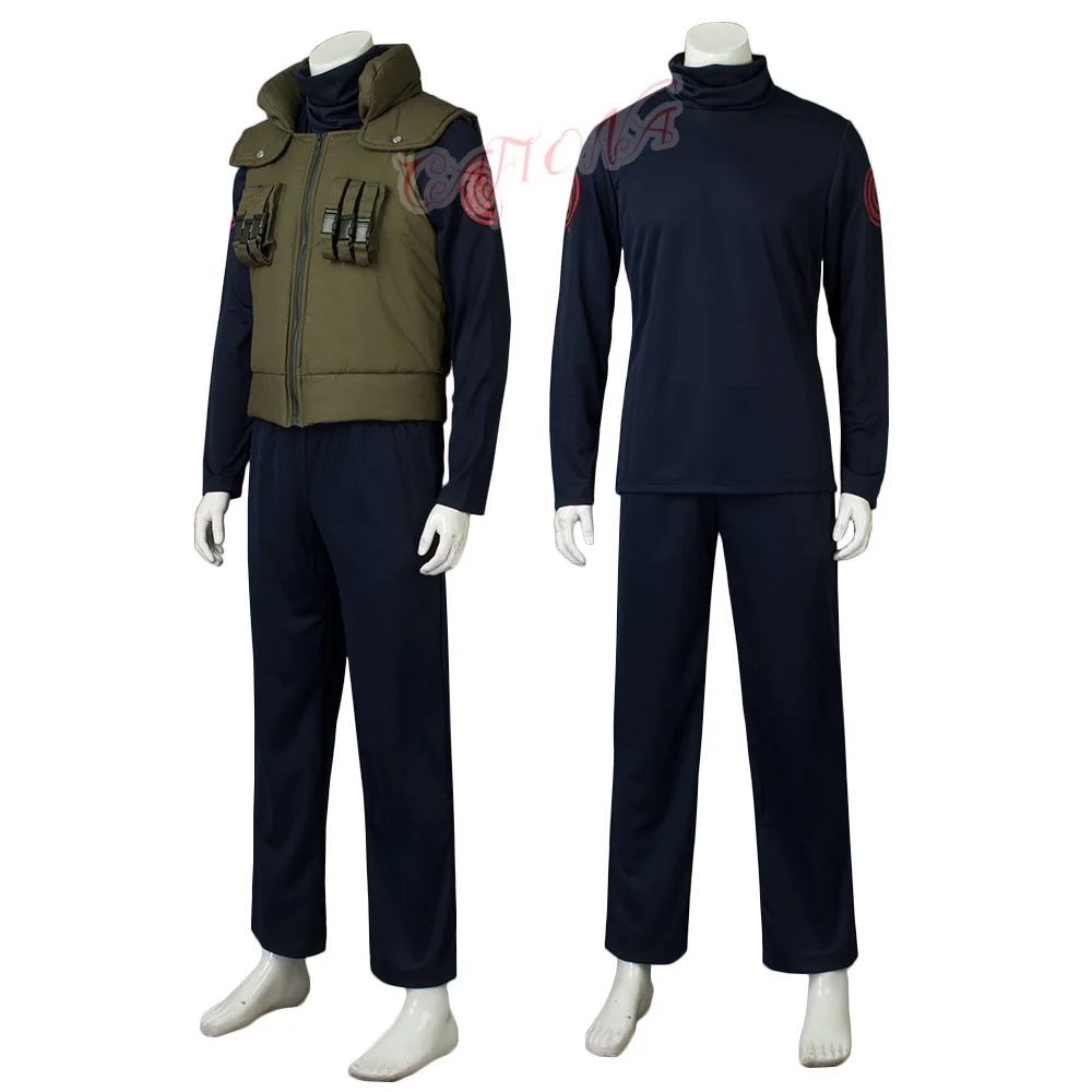 Недорогие костюмы на Хэллоуин аниме хатакэ косплей-костюм Какаси крутые наряды