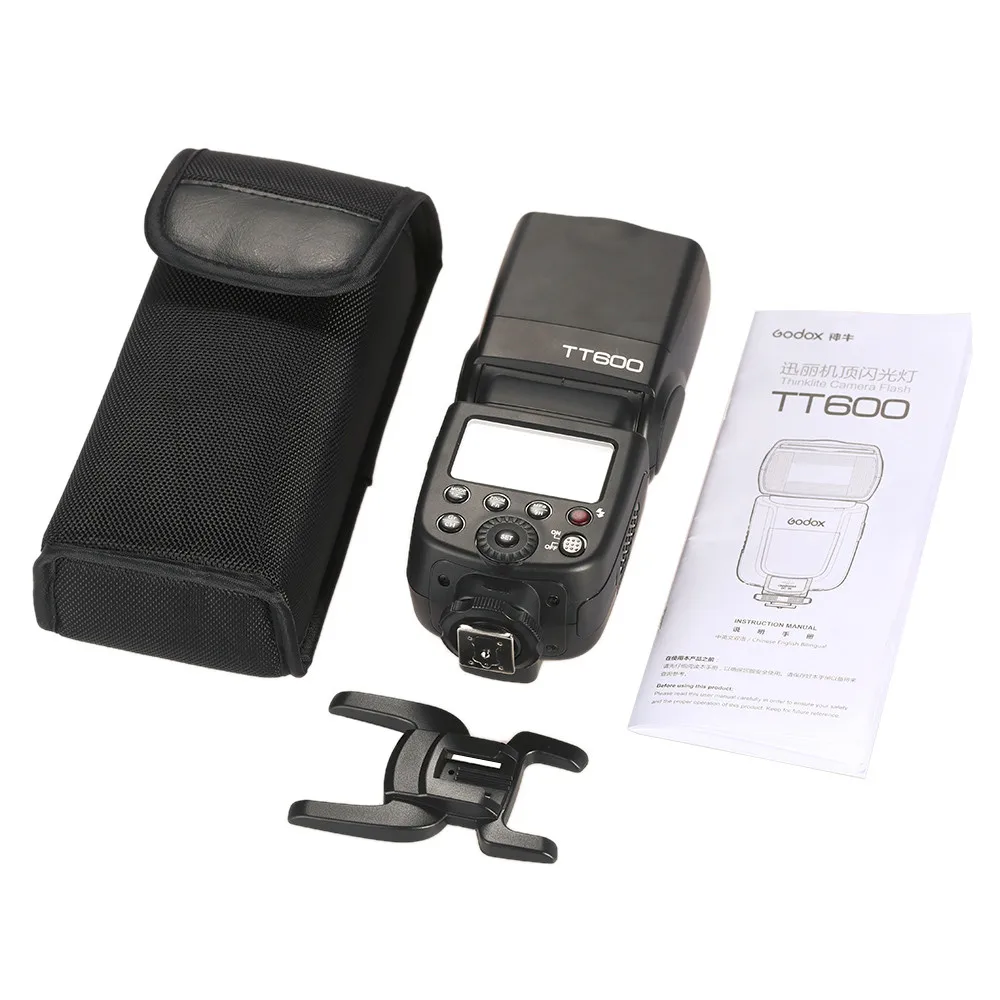 Godox TT600 2.4G Wireless GN60 Master/Slave Camera Flash Speedlite Speedlight for Canon Nikon Pentax Olympus Fujifilm | Электроника