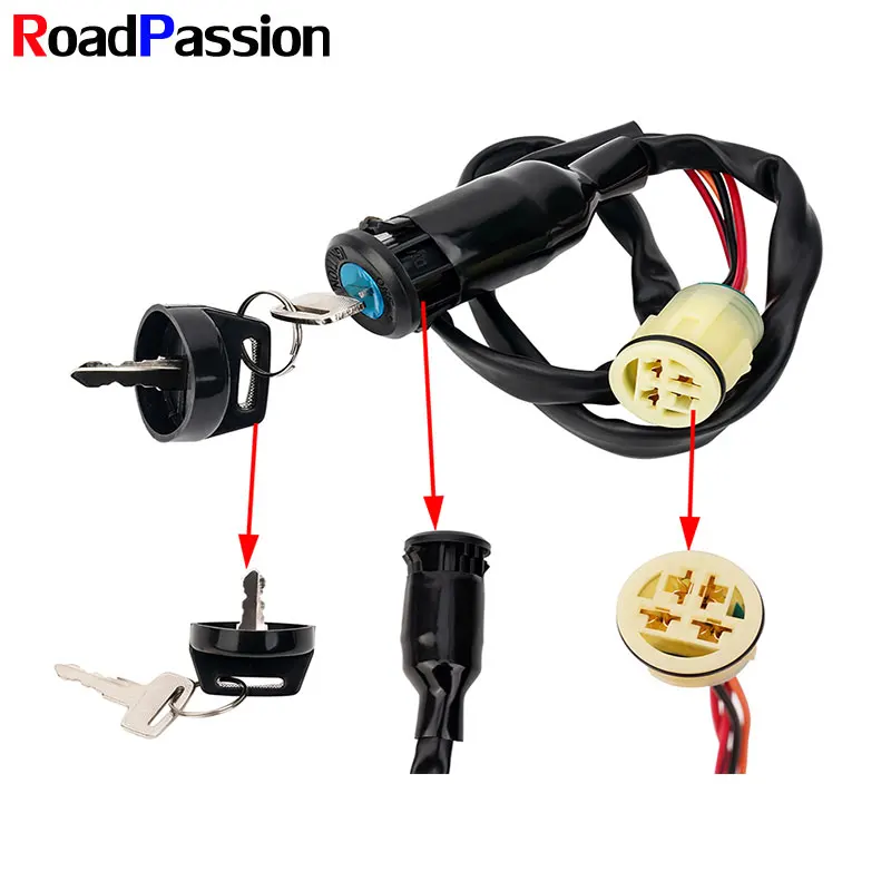 

Motorcycle Ignition Key Switch Electric Door Lock For HONDA TRX350FE Rancher TRX350FM TRX350TE TRX400FGA TRX420FA TRX420FE