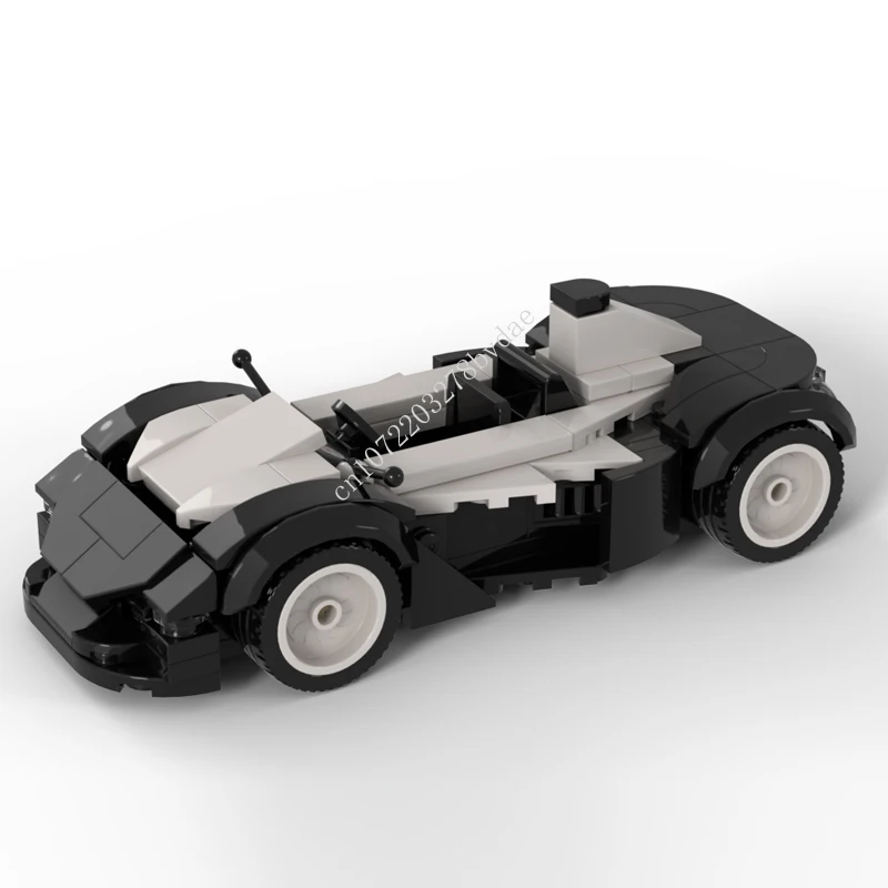 

148 шт., Детский конструктор MOC Speed Champion, белый цвет