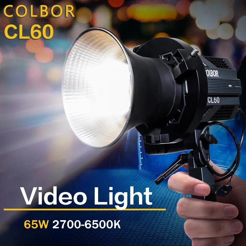 SYNCO COLBOR CL60 светодиодный Video светильник 2700K-6500K фотография светильник APP Control Studio Photo Lamp Camera светильник для Youtube Tiktok