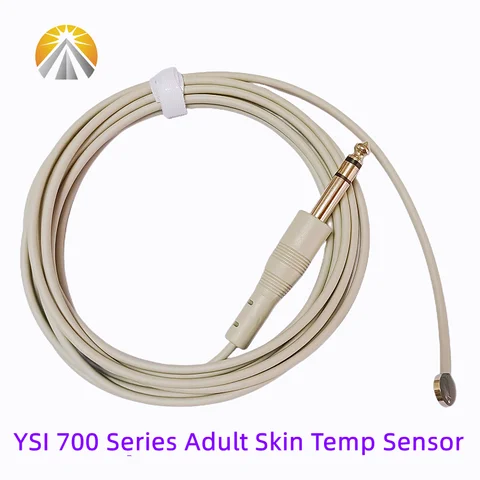 Многоразовый медицинский датчик температуры серии YSI 700 709B для взрослых, прочный датчик температуры поверхности кожи для Spacelabs Marqutte Mindray T8