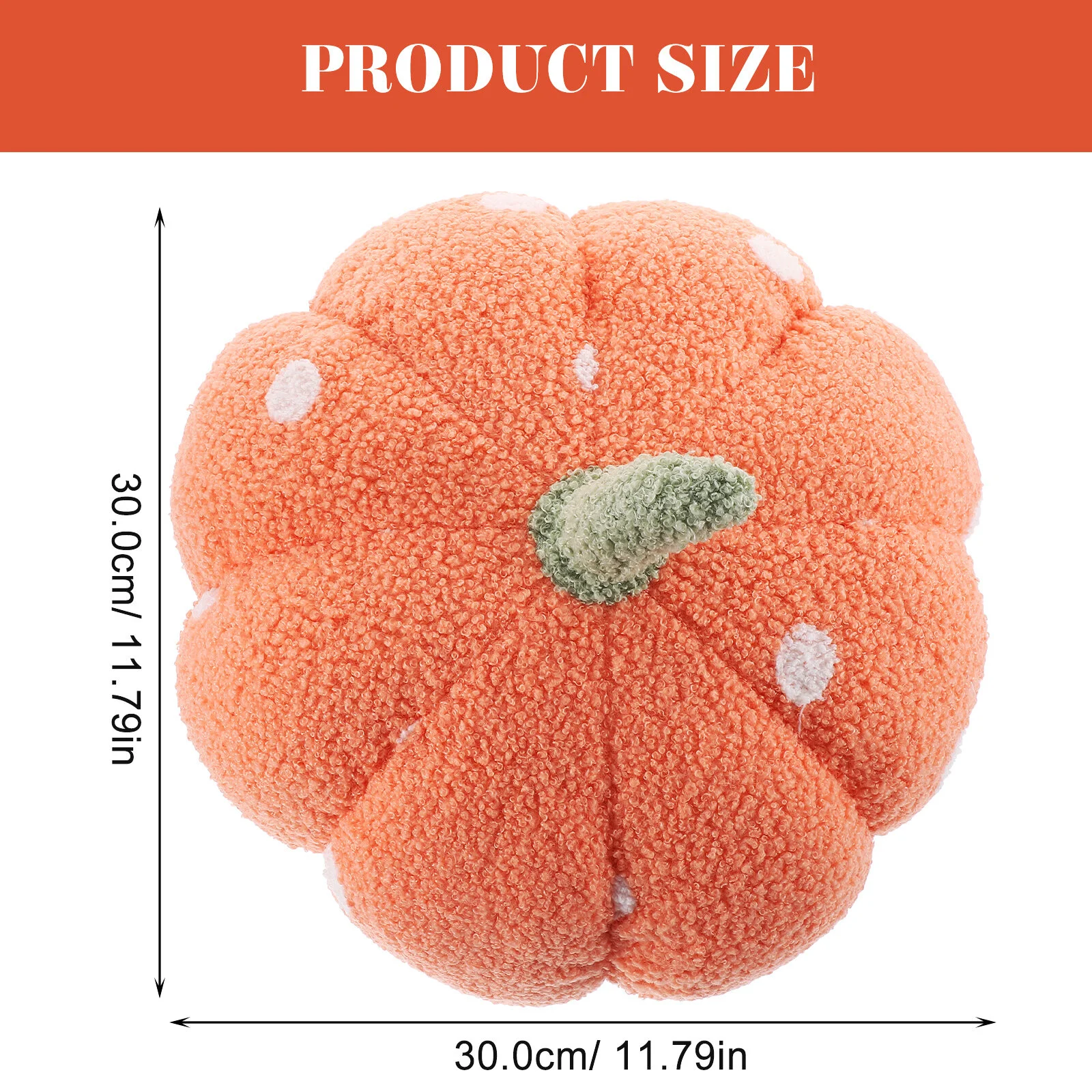 

Plush Toy Household Pumpkin Pillow Halloween Decoration Nordic Throw Floor Shape Stuffed Ornament Light Decorations Home