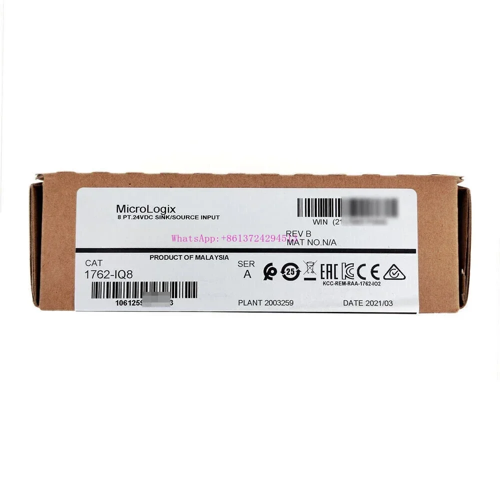Новый заводской герметичный 1762-IQ8 MicroLogix 1200 модуль дискретного ввода 1762IQ8