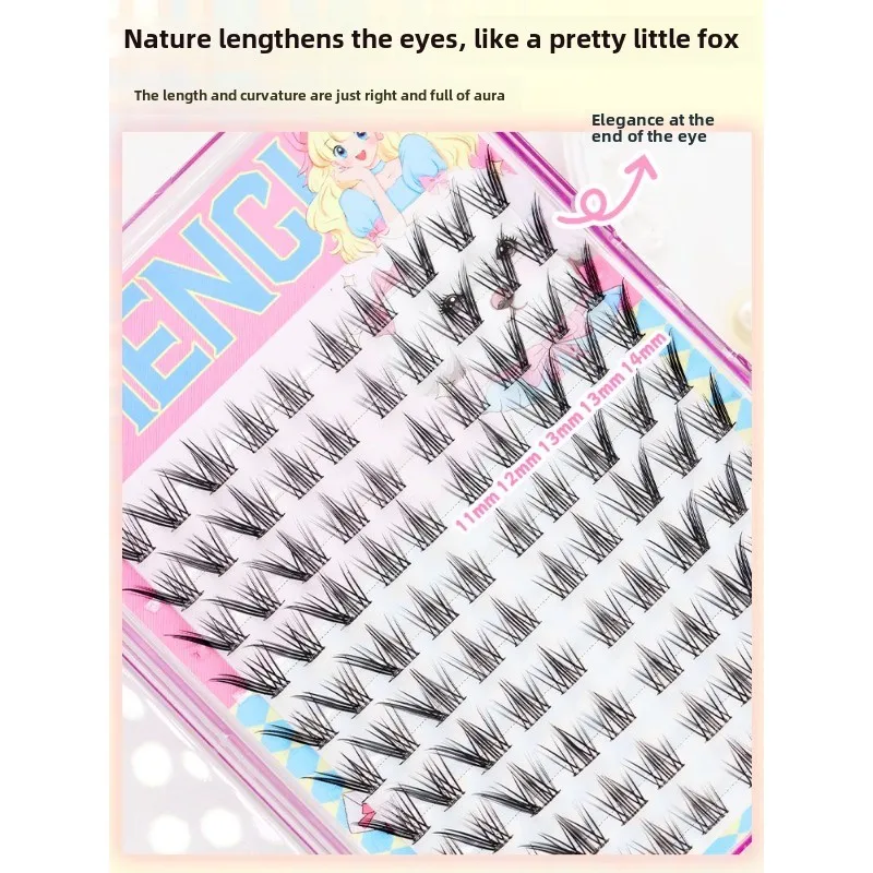 Dream Deer без клея девятихвостый кролик натуральный косой летающий лиса накладные