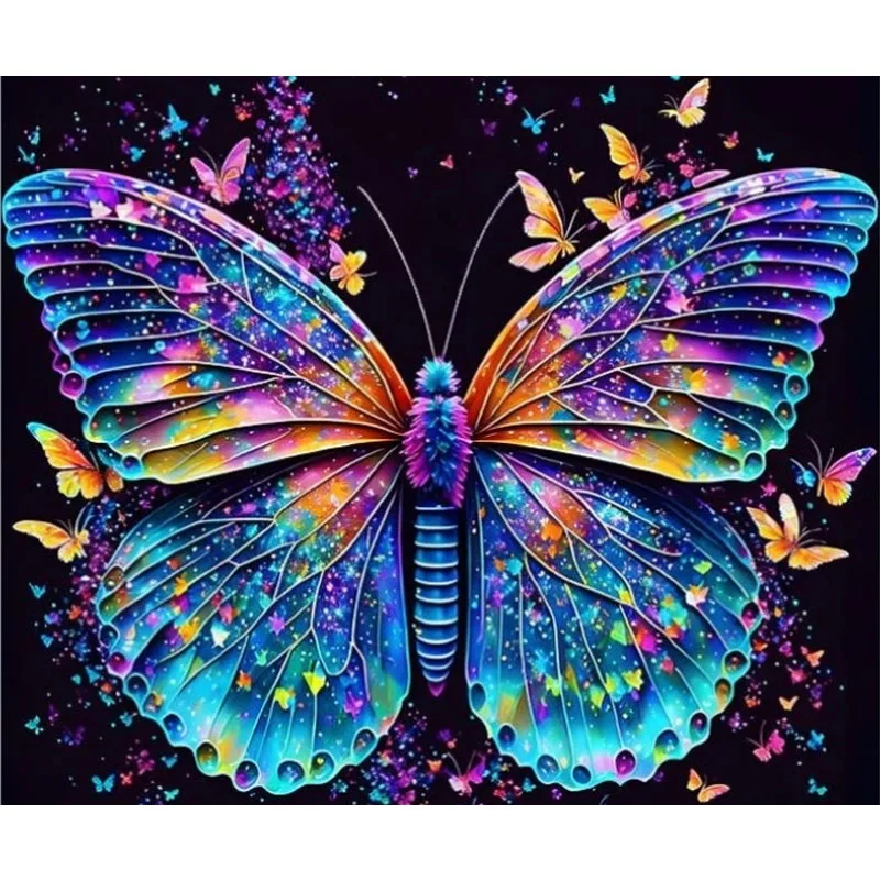 

Sunature AB Diamond Painting Art Full AB Square Round Drills Butterfly Diamond Painting Kits (6-10 AB Colors)