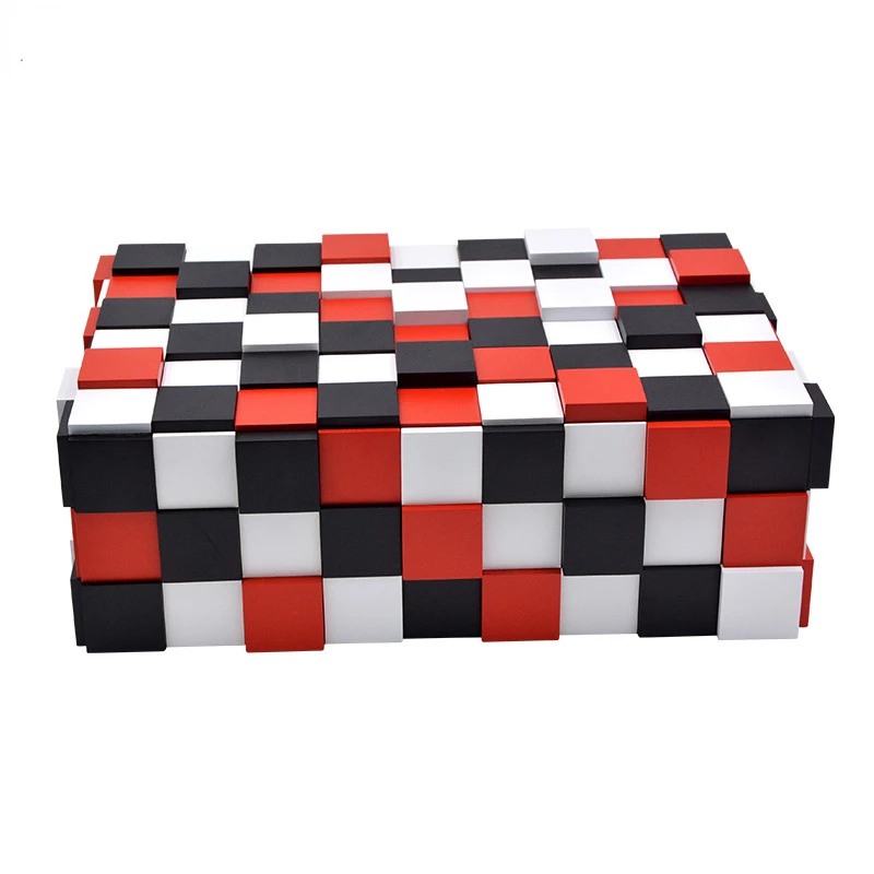 

Color Rubik's cube cigar box cigar moisturizing box custom
