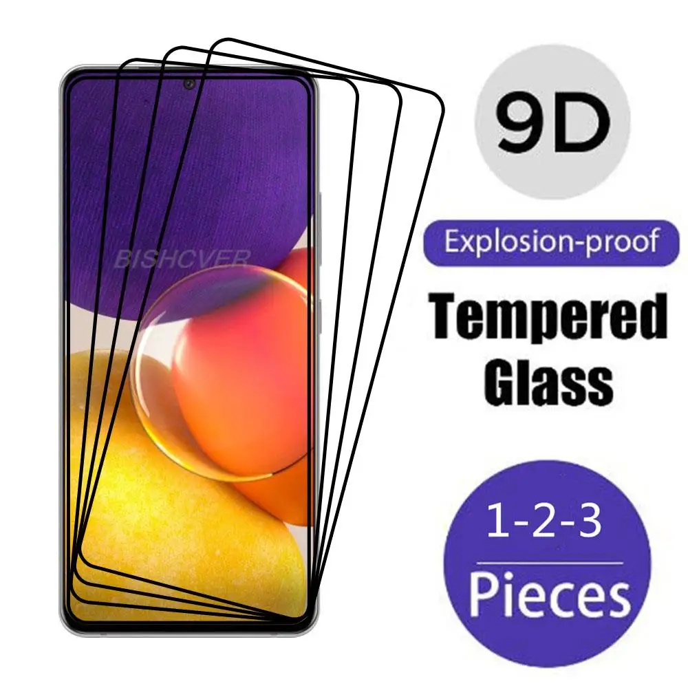 

Защитное стекло 9D для Samsung Galaxy S21 Plus Xcover 5 A Quantum 2 A01 Core A02s A10e Selfie A11