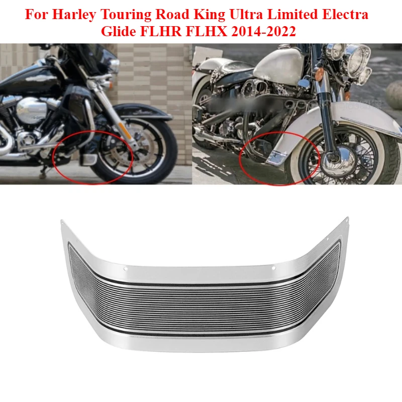 Защитная накладка на переднее крыло мотоцикла для Harley Touring Road King Ultra Limited Electra Glide